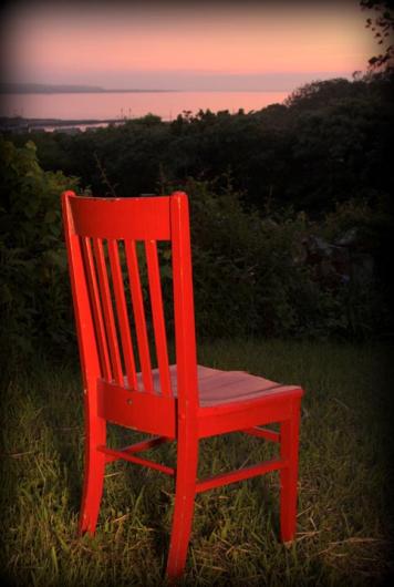 red chair