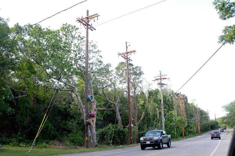 Nstar phone poles