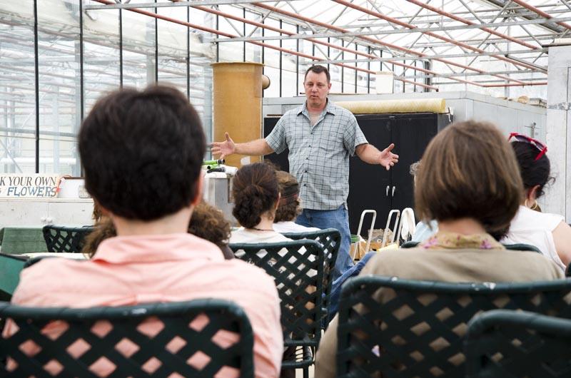 keith wilda at thimble farm