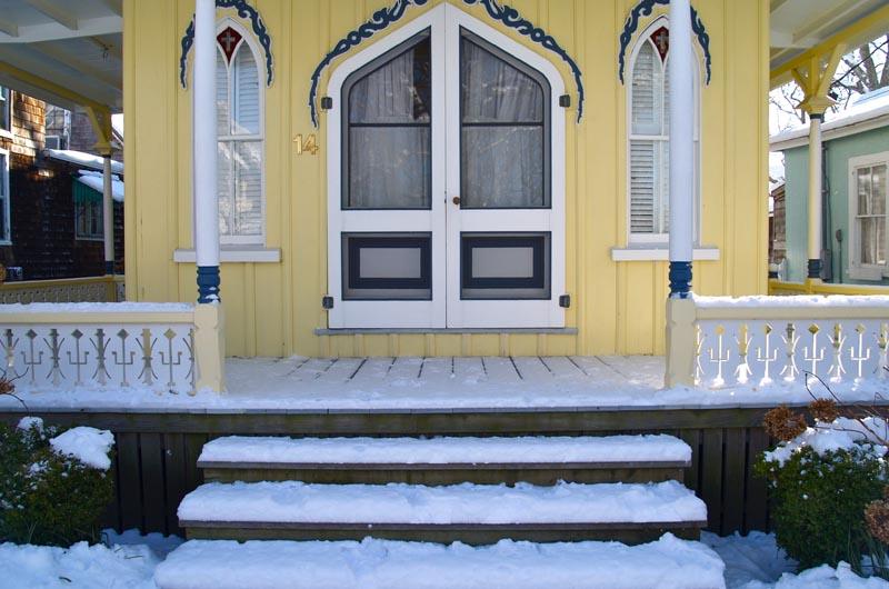Oak Bluffs, Camp Ground, Snow