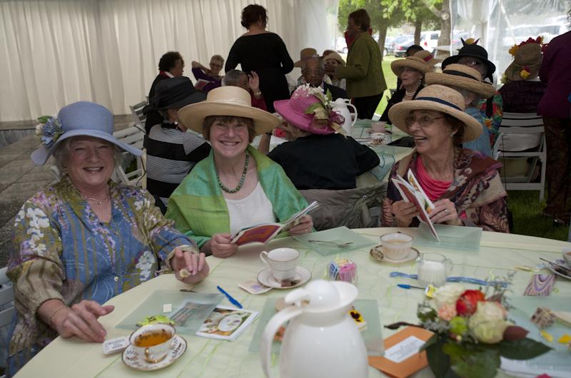 Left to right: Helen Parker, Chilmark; Julia Mitchell, West Tisbury and Connie McCreery of Chilmark