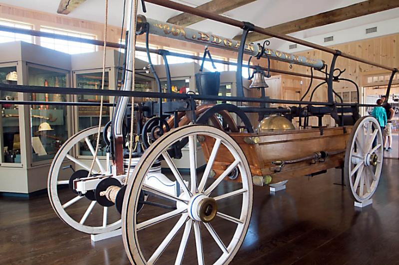 1855 Button hand pumper