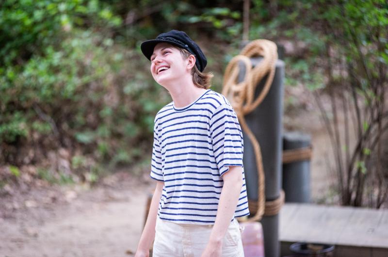 Jo Orr (Sebastian) in the throes of wedded bliss.