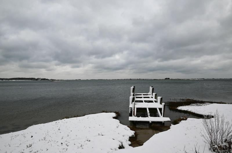 A lovely winter scene on Katama Bay.