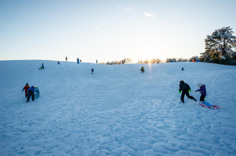Just one more time up the hill.