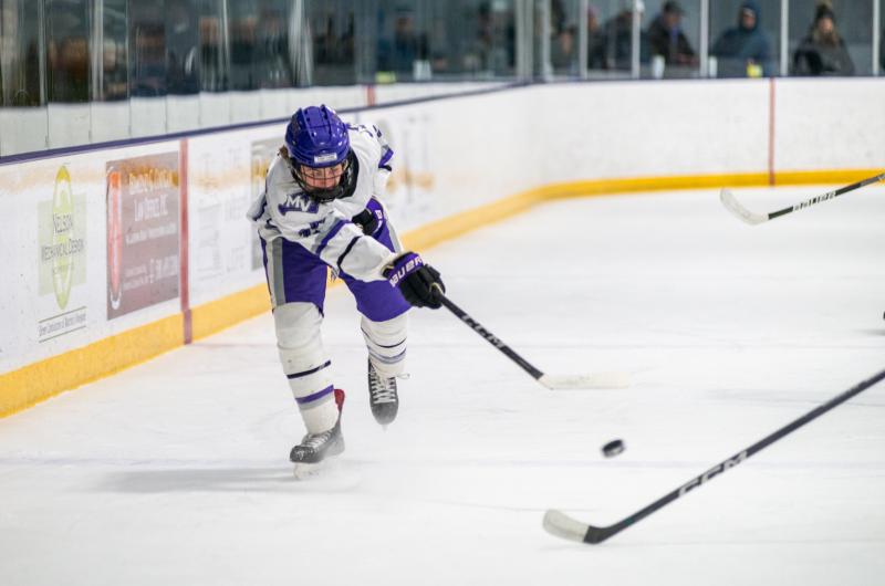 Aiden Conley with a shot on goal early.