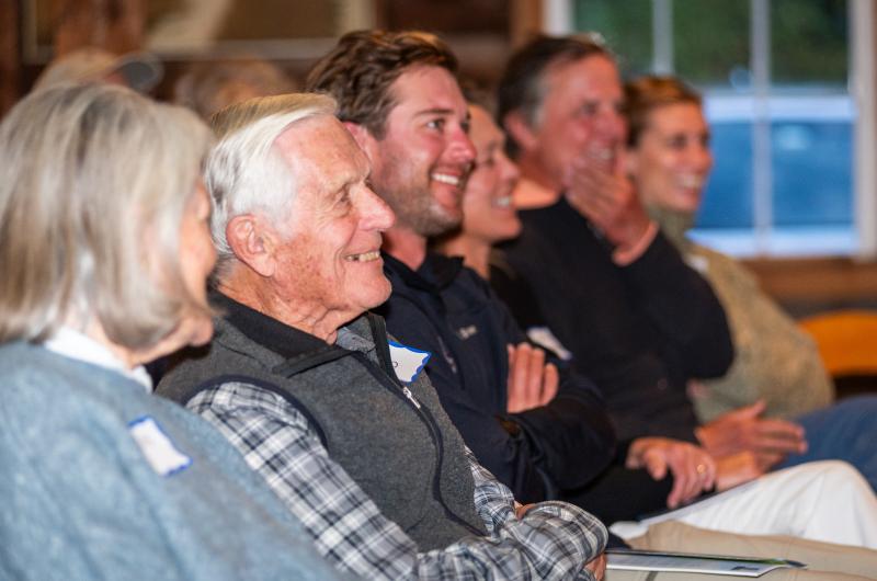 Many stories were told, including some legendary fishing stories.
