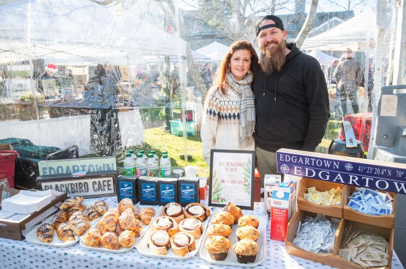 [l-r] Katie Kenney, Luke Kenney of Blackbird Cafe.
