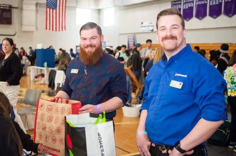 Jonathan Foster and Tim Fay of Stop & Shop.