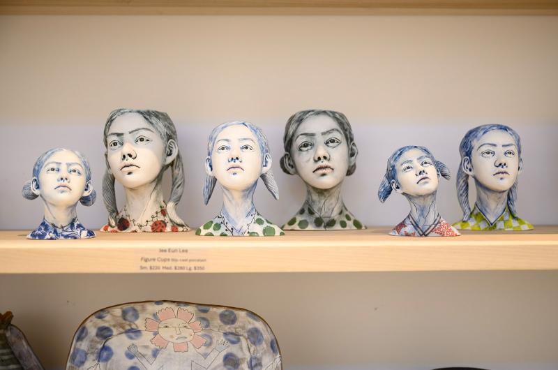 Figurative pieces by Jee Eun Lee.