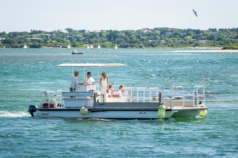 People take the ferry for all sorts of reasons, and not just with their bikes.