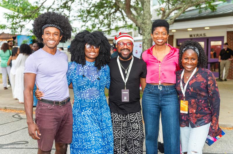 [l-r] Phillip Daniel, Imole Ladipo, Nnamdi Kanaga, Nene Nwoko, Janet Adebayo.