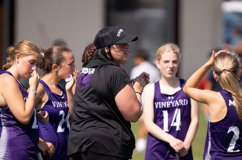 Kaitlyn Benoit is the field hockey coach.