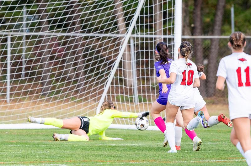 Ava Townes with a goal.