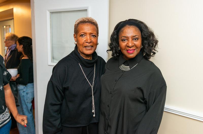 Pat Washington and Sadie Burton-Goss, PhD.