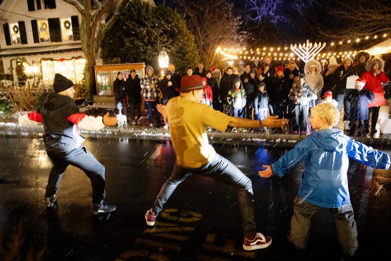 This year's celebration included a dance performance as well.