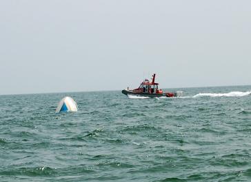 capsized