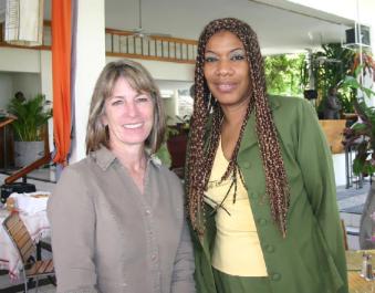 Jeanne Staples and Marie-Laurence Jocelyn Lassegue
