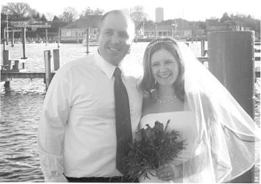 Erik Claussen and Rebecca Palmer