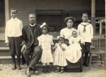 Rev. Denniston & family