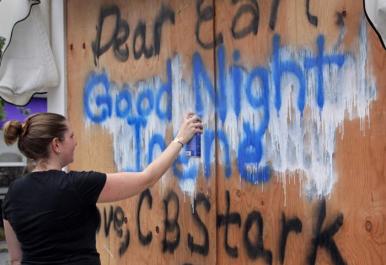 graffiti Good Night Irene