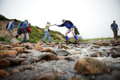 hikers