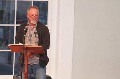 Edgartown poet laureate Steve Ewing
