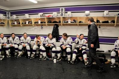 John Fiorito Celia Mercier girls hockey