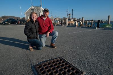Isabel Smith Robert Smith catch basin Menemsha