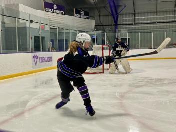With just under five minutes left in the game, freshman Paige Anderson put the Vineyard in front.