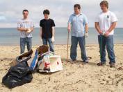 beach clean up