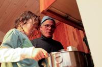 Robert Jack Lionette cooking