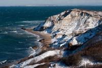 Gay Head Cliffs, Aquinnah, Snow