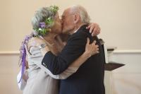 The kiss, and there were many of them
