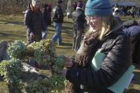 wreath making