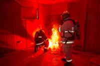 Fire is started