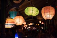 Lanterns are lit.