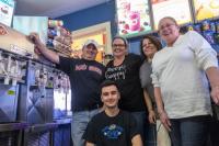 The crew in Dairy Queen are ready.