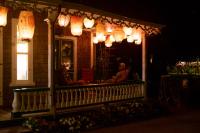 A few candle lit lanterns.