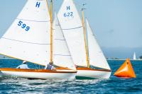 Rounding an EYC race marker.
