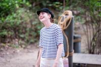 Jo Orr (Sebastian) in the throes of wedded bliss.