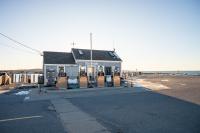 Menemsha Texaco station casts a long shadow.