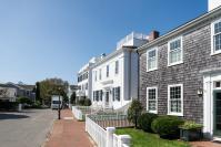 Homes on North Water street in Edgartown.