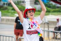 New camp director Hilary Dreyer is excited to see the campers.