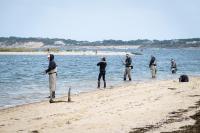 Daytime fishing from Chappy Point.