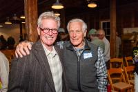Fellow painters Allen Whiting and Kib Bramhall.