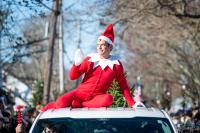 Elf on a shelf or man on a van?