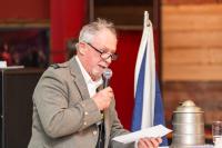 Steve Ewing reads a poem he wrote for the late Gus Ben David.
