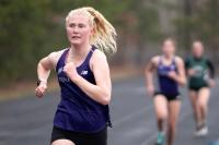 Vineyard track athlete leading the pack.
