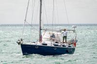 Enrica Jossi aboard Lúthien.